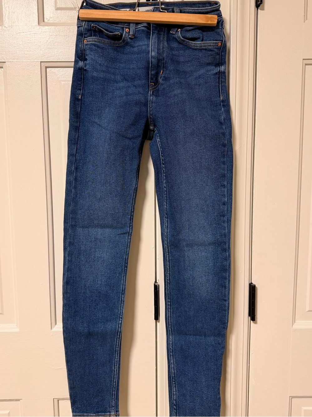 Mango High Waisted Skinny Jeans